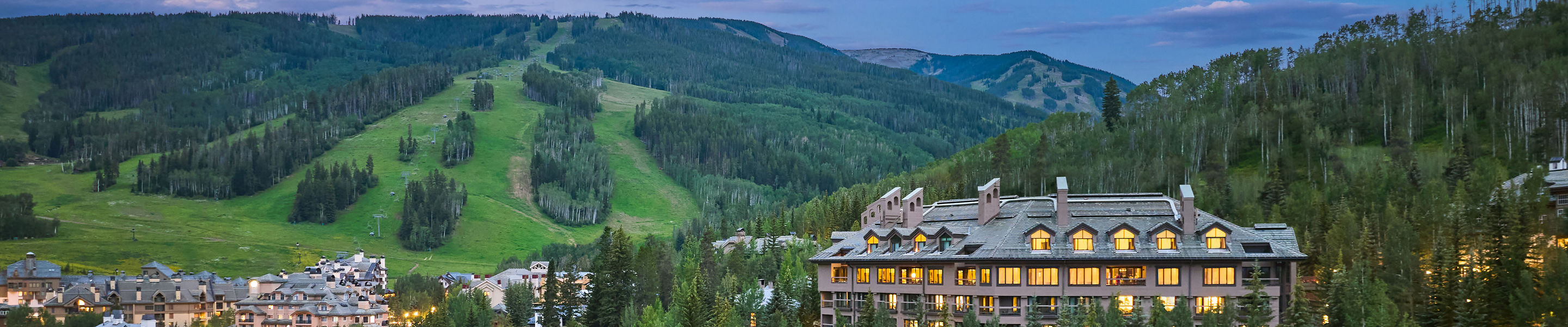 Summer Aerial View of The Pines at Beaver Creek