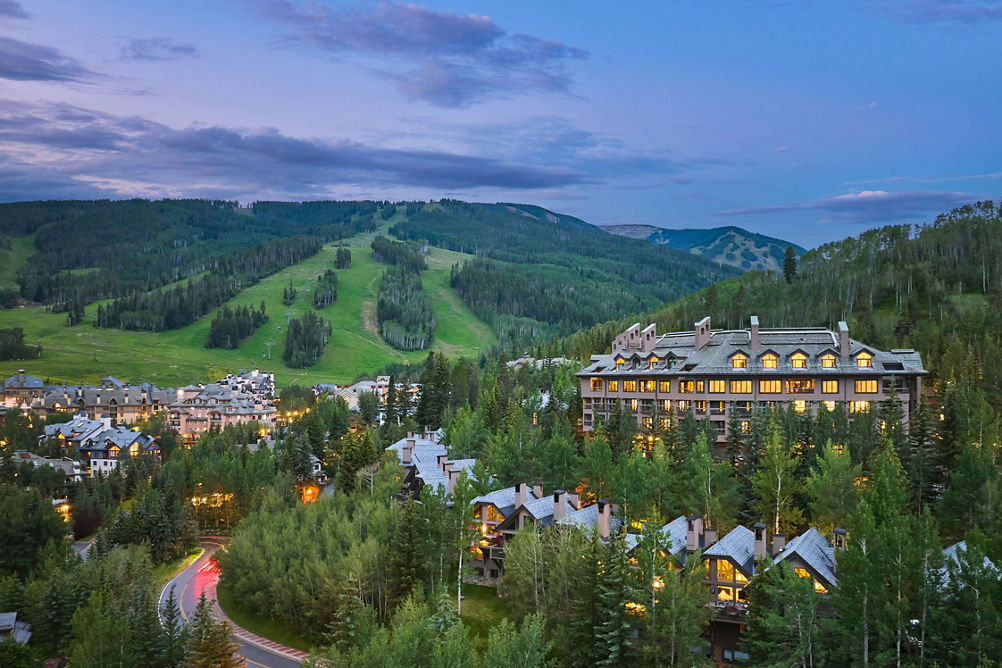 Summer Aerial View of The Pines at Beaver Creek