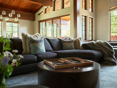 Chalet Living Space at The Lodge at Vail