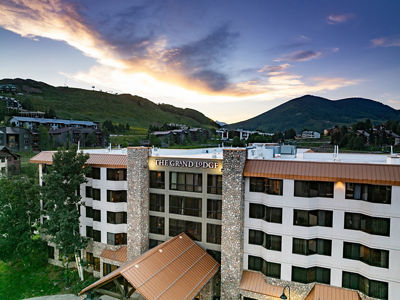 Summer Exterior of Grand Lodge at Crested Butte