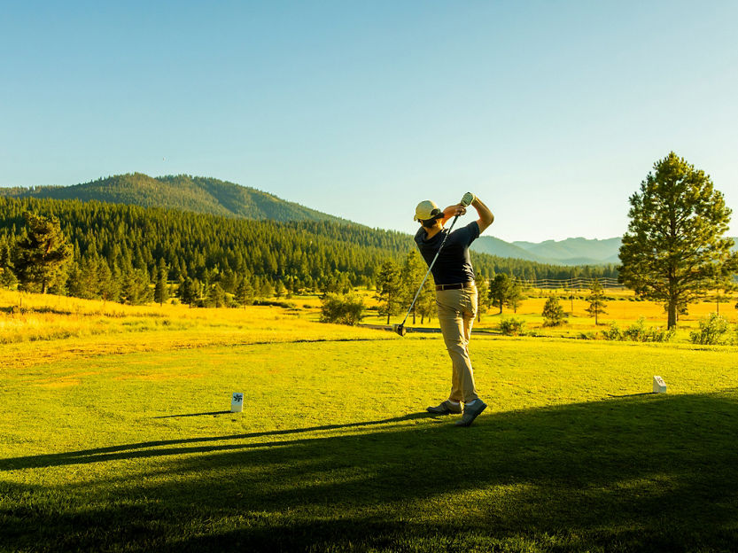 Golfing at Northstar 