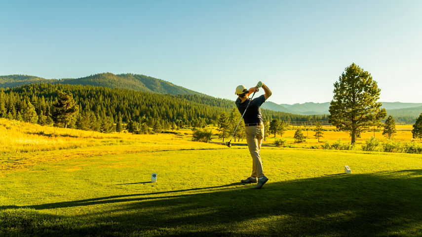 Golfing at Northstar 