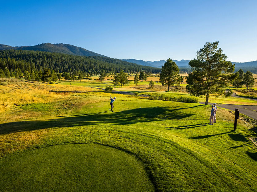 Golfing at Northstar 