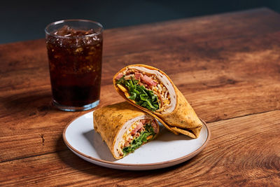 On The Run Southwest Turkey Wrap