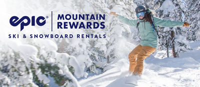 Epic Mountain Rewards Rental Landing Page Hero