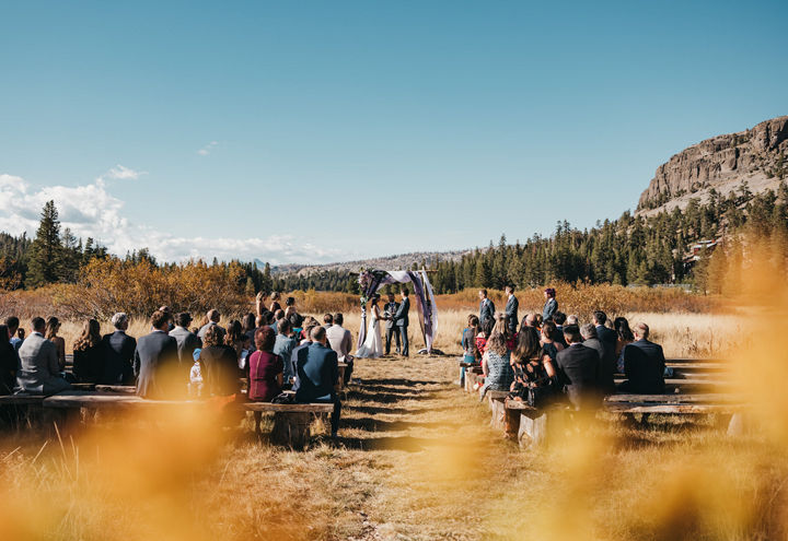 Fall Wedding at Kirkwood The Meadows