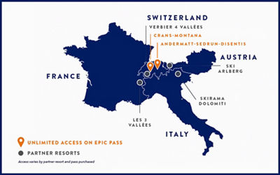 Epic Pass Regions and Resorts - 20240913 EPAS EuropeResorts Map 001