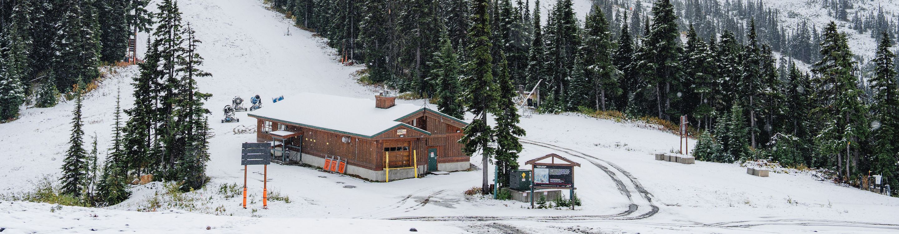 First Snow at Whistler Blackcomb Oct 4 2024