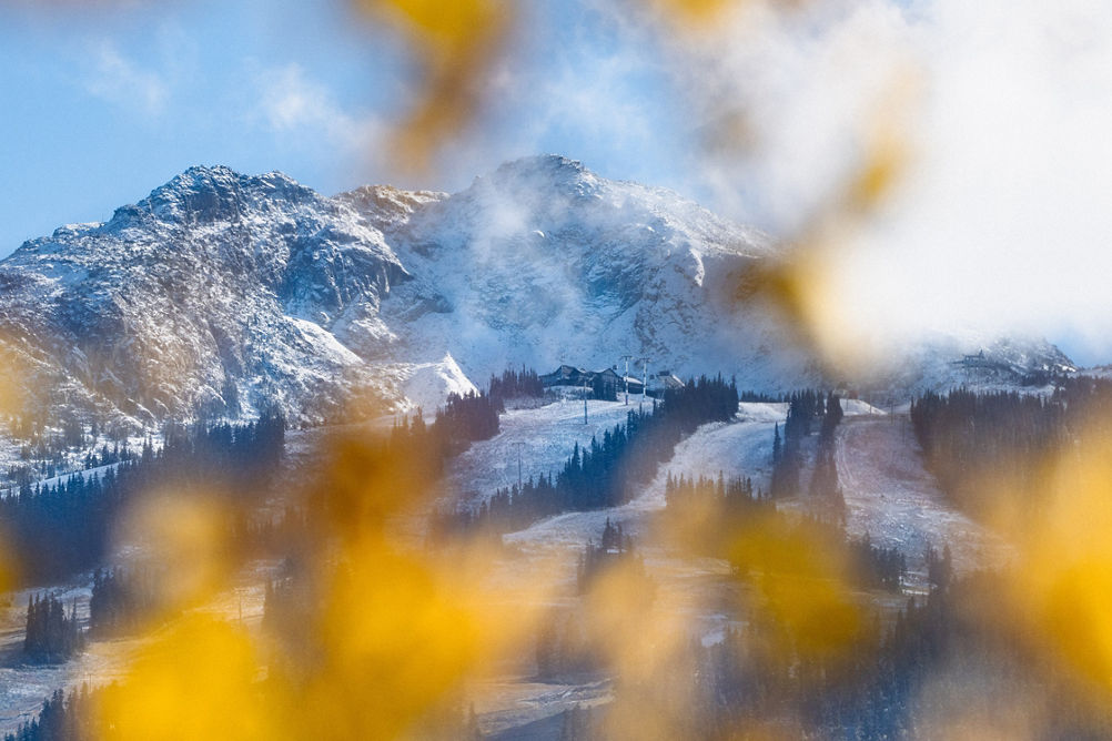 Pre-Season Snow at Whistler Blackcomb