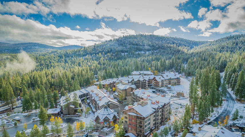 "Northstar Snow Alert, Winter 24-25, Village, fresh snow"