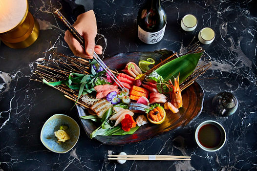 Sashimi Dinner at Sakaba at Beaver Creek Ritz Carlton Bachelor Gulch