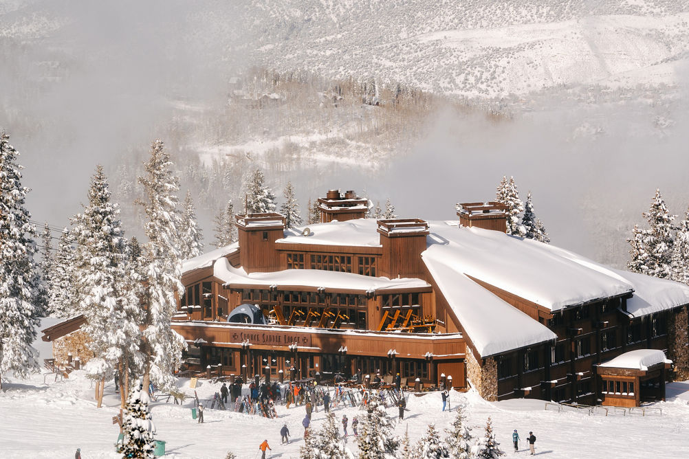 Aerial View of Spruce Saddle Lodge