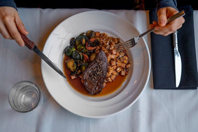 Main Course at Okemo's Coleman Brook Tavern