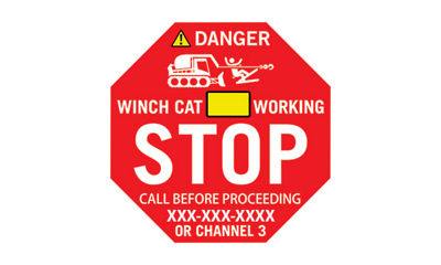 Winch Cat Working - STOP
