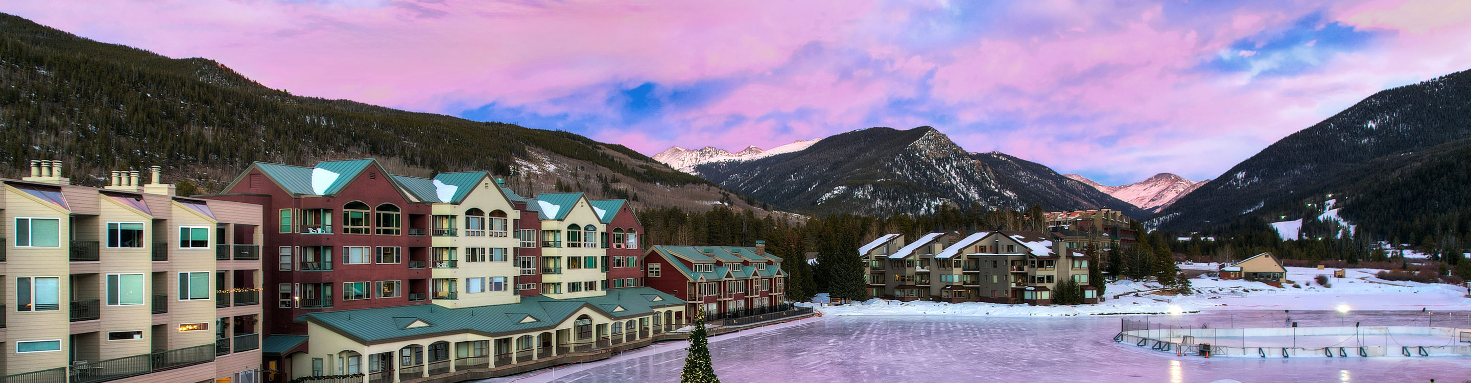 Holiday Lighting in Keystone Village