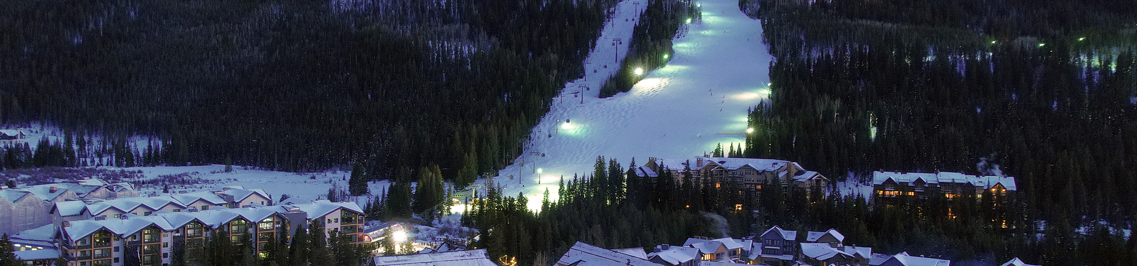 Holiday Lighting in Keystone Village