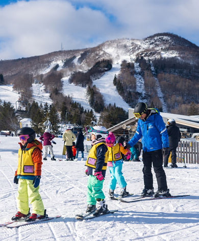 Child Group Ski Lesson at Hunter
