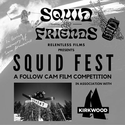 Kirkwood Squid & Friends Film Competition Event Flyer