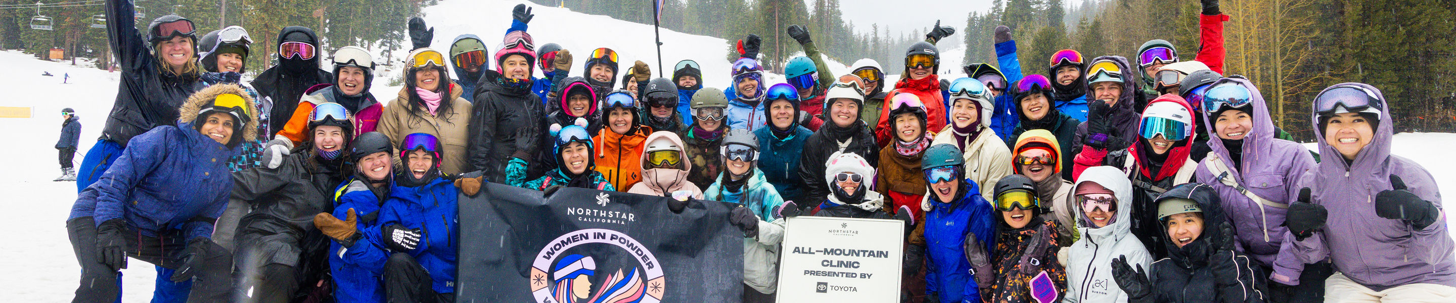 Group Photo at Northstar Women's Weekend 2025 Event