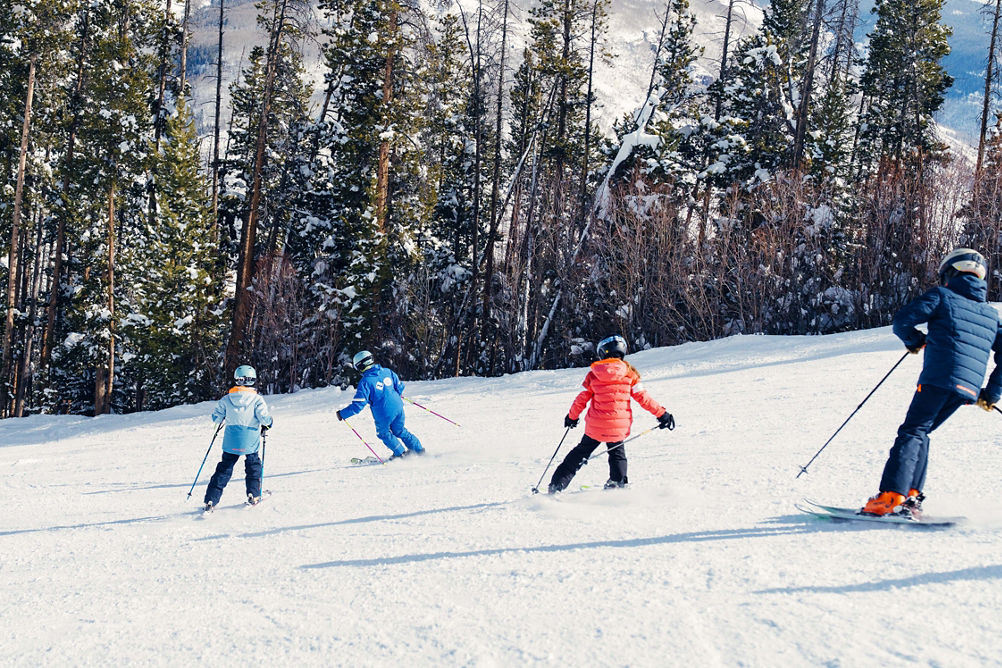 Older Child Ski Lesson at Vail