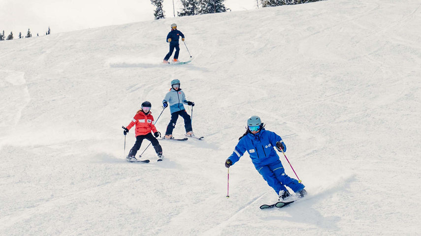 Older Child Ski Lesson at Vail