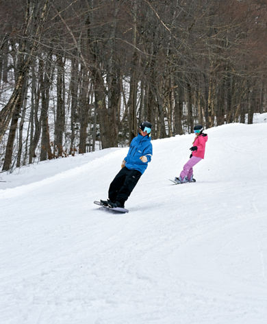 Teen Snowboard Lesson at Mount Sunapee