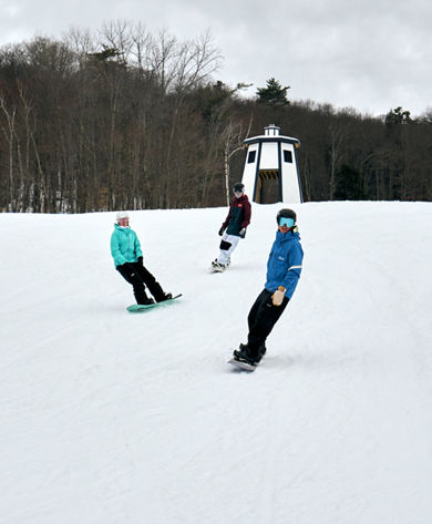 Teen Ski Lesson at Mount Sunapee