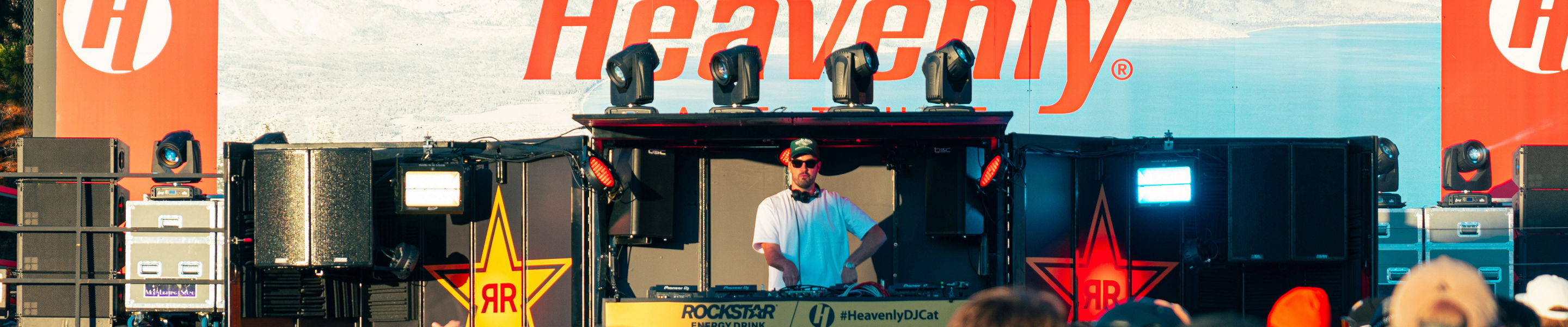 Hayden James on DJ Cat at Heavenly Air & Apres 2025 Event