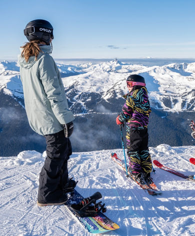 Family Skiing at Whistler Blackcomb