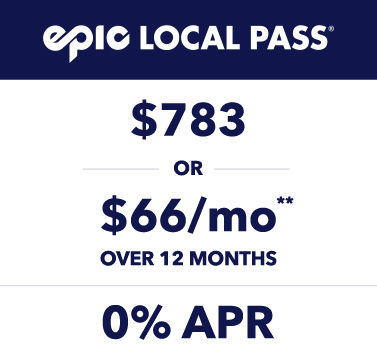 Epic Local Pass Payment Plan