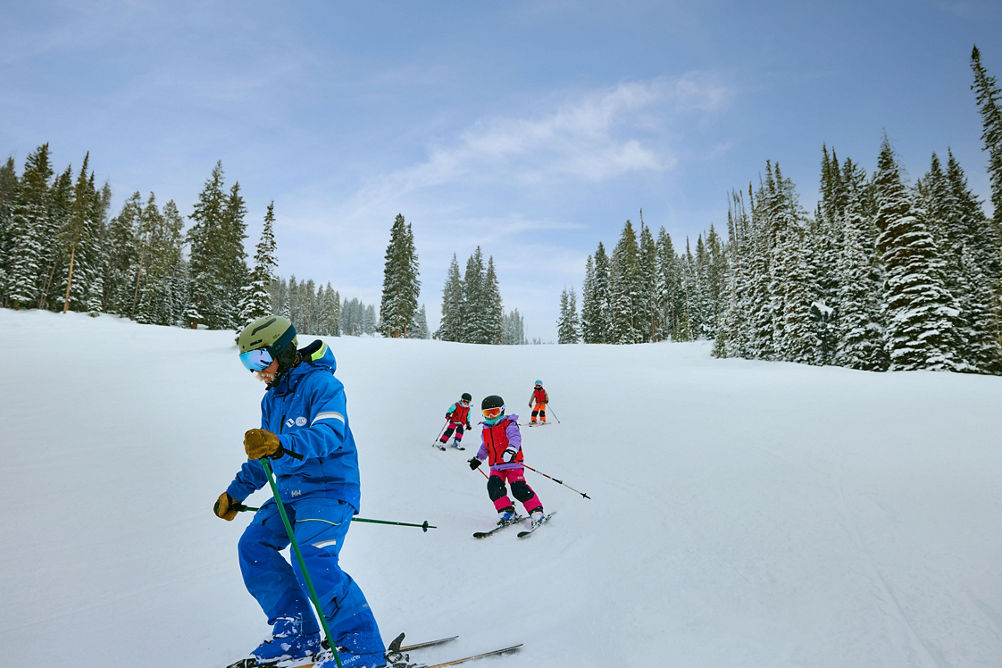 Children's Ski Lesson at Beaver Creek