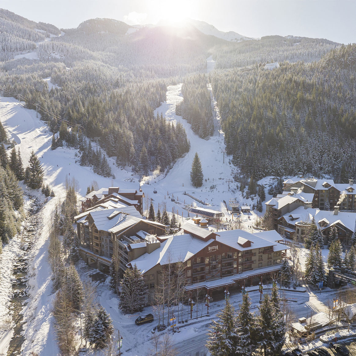Winter Exterior of Legends at Whistler Blackcomb