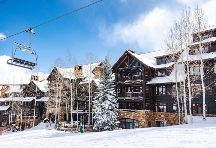 Spring Exterior of Snow Cloud Lodge at Beaver Creek