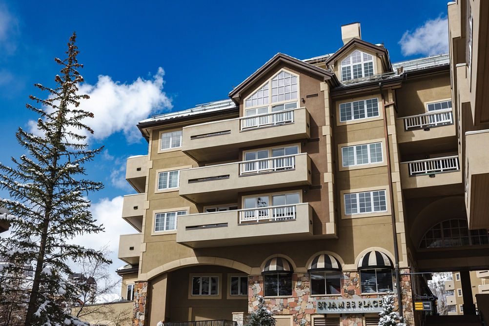 Spring Exterior of St. James Place at Beaver Creek