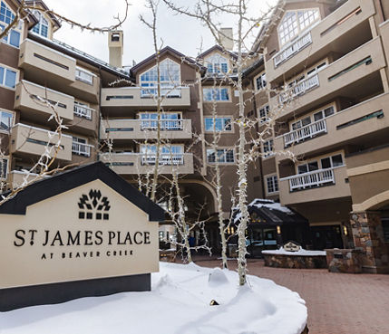 Spring Exterior of St. James Place at Beaver Creek