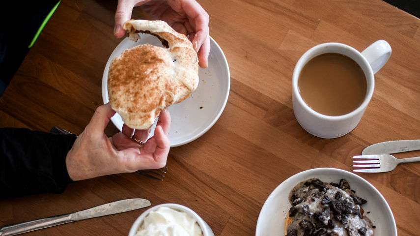 Cinnamon Rolls at Chic Pea