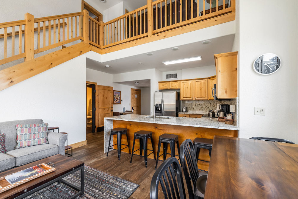 Interior of Unit 502c at Park City Silverado Lodge