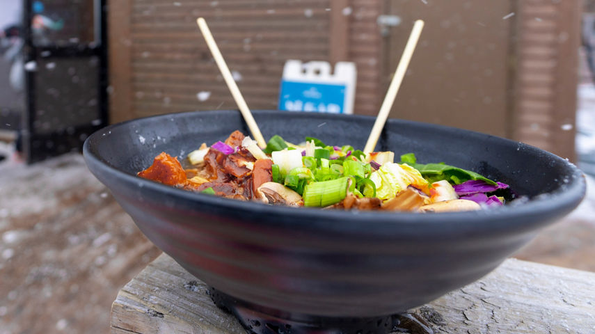 Ramen Bowl at Sugar House Cafe