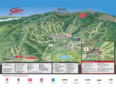 Stowe Summer 2025 Trail Map
