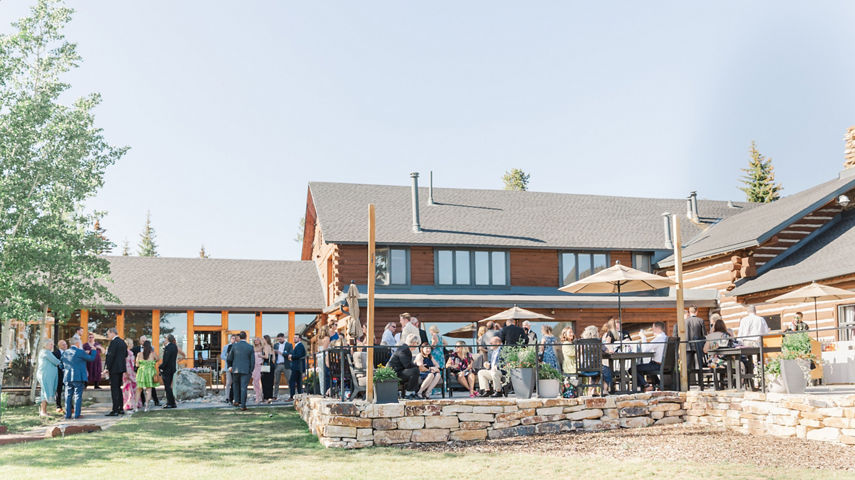 Summer Wedding Reception at Keystone Ranch