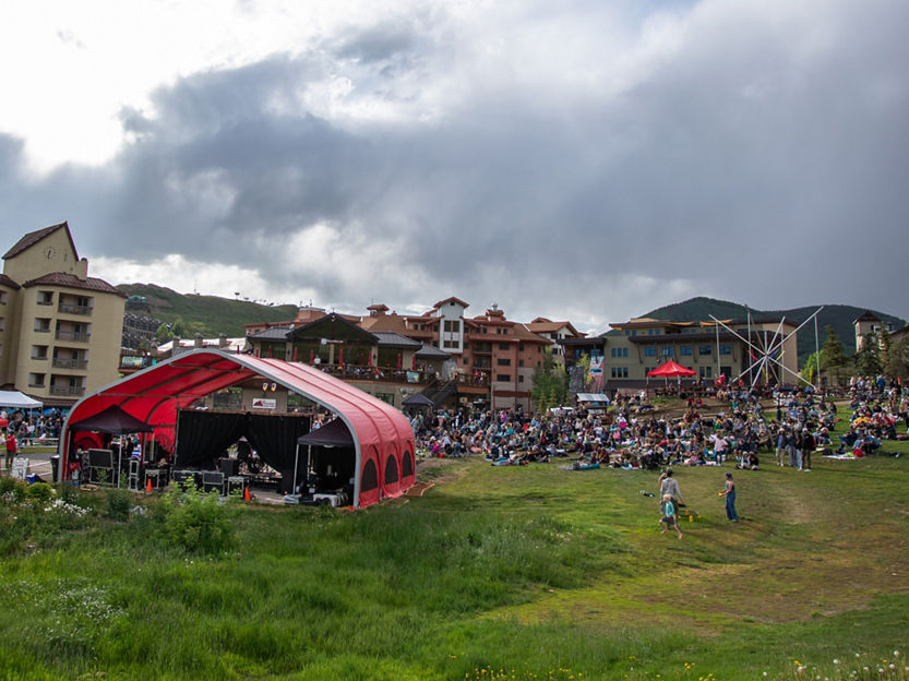 Live! at Mt. CB 2025 Event at Crested Butte Base Area