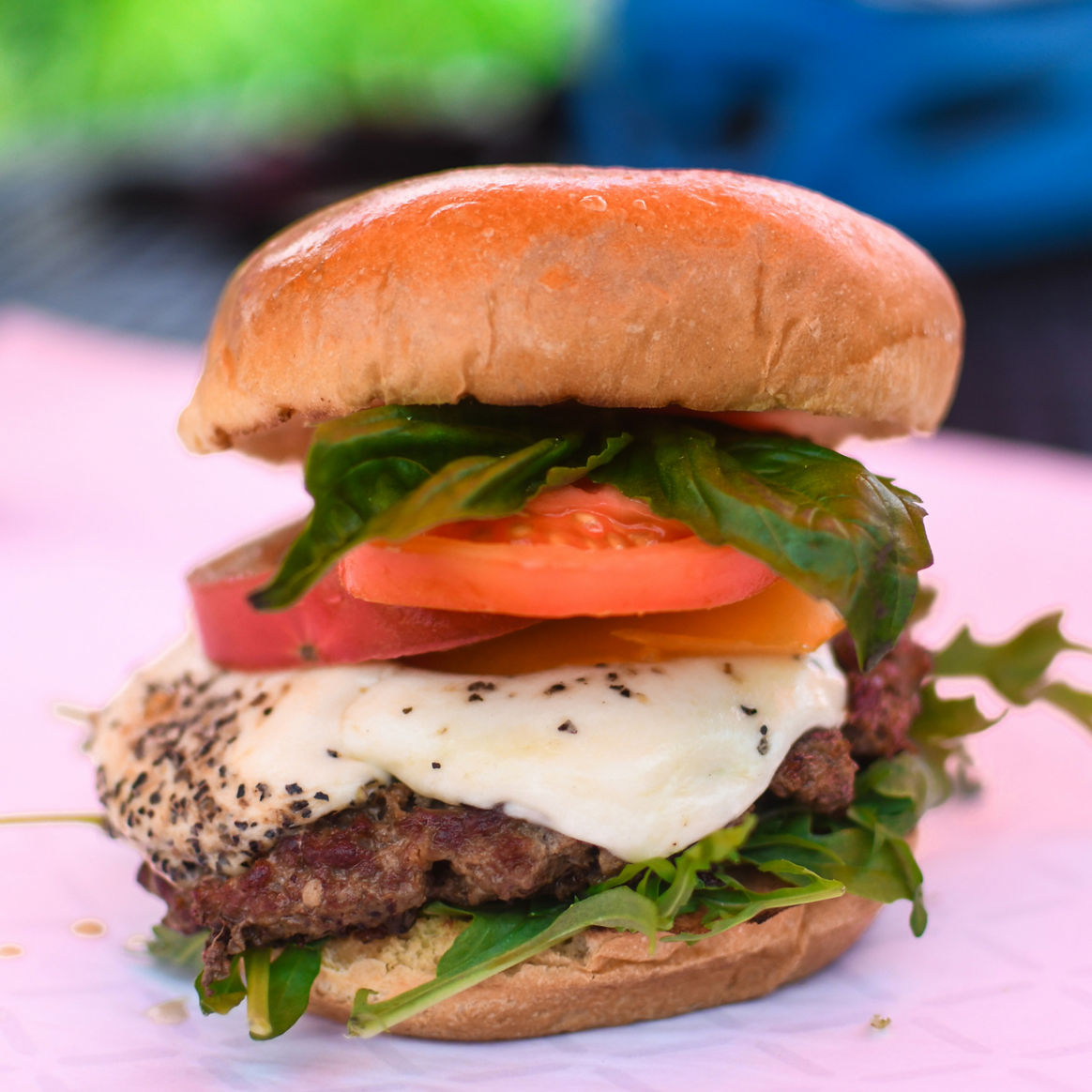 Summer Burger at Garbo's Grill