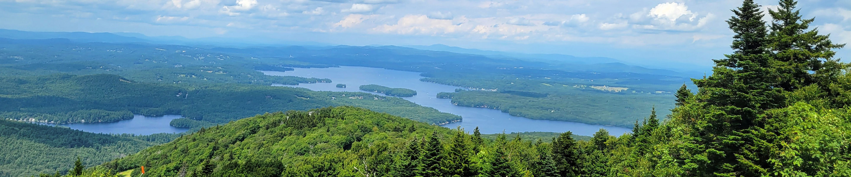 Summer Scenic Shot of Lake Sunapee