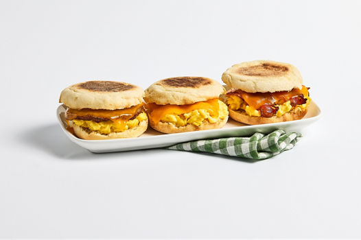First Tracks Breakfast Sandwiches