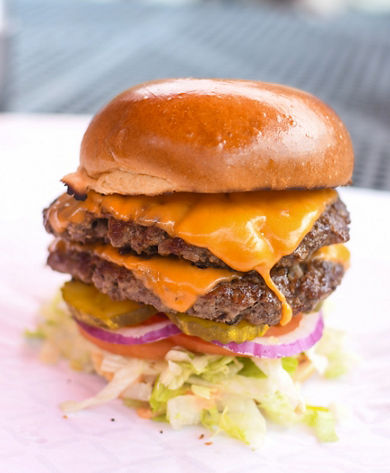 Summer Burger at Garbo's Grill