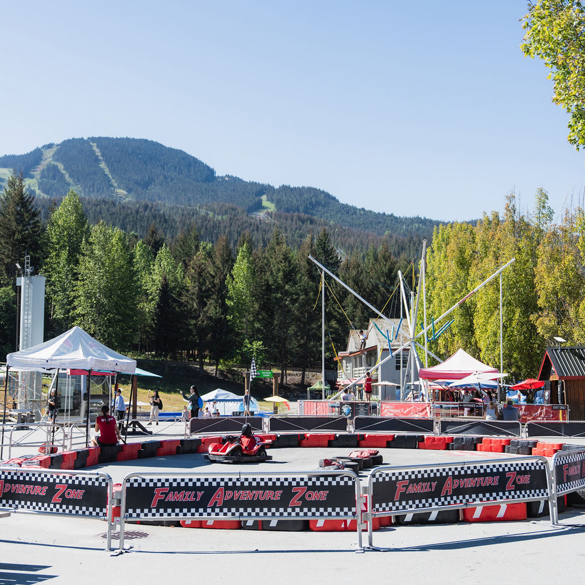 Go Carts at Whistler Blackcomb Family Adventure Zone