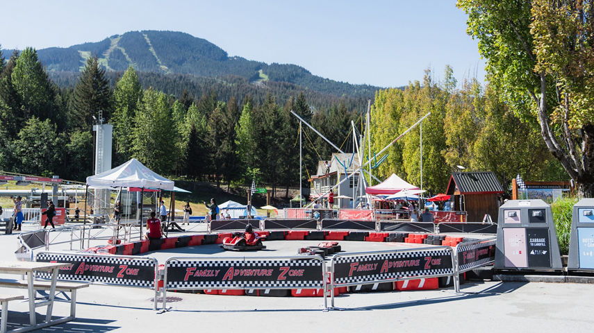 Go Carts at Whistler Blackcomb Family Adventure Zone