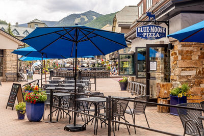 Summer Exterior of Beaver Creek Blue Moose Pizza