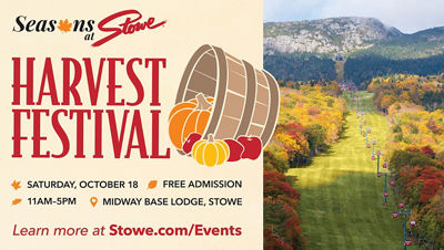 2025 Seasons at Stowe Harvest Festival Event Promo