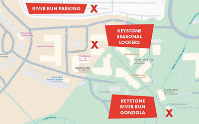 Keystone Fall 2025 River Run Seasonal Lockers Map